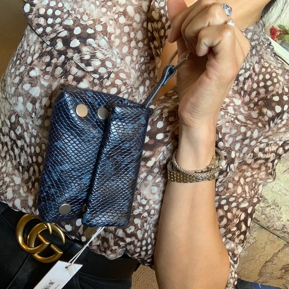 Hammitt VIP mini -French navy snake - Picture 3 of 16